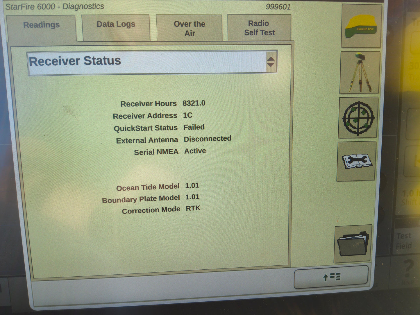 John Deere StarFire™ 6000 GPS Receiver