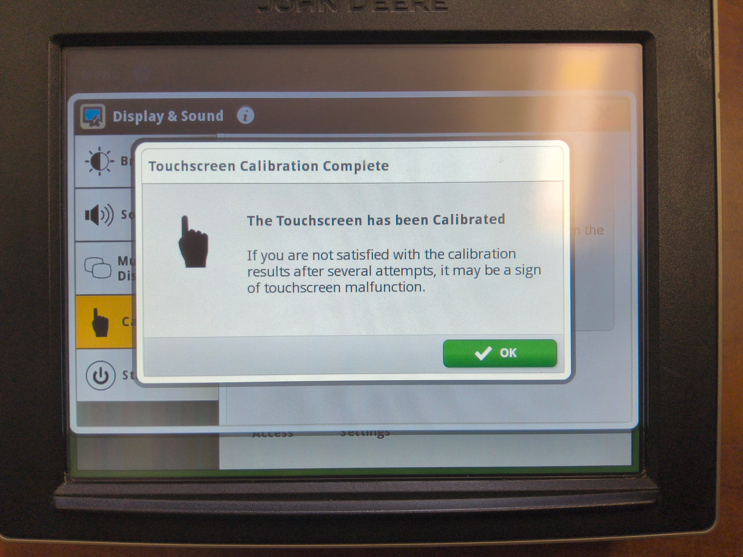 John Deere Gen 4 4640 Display