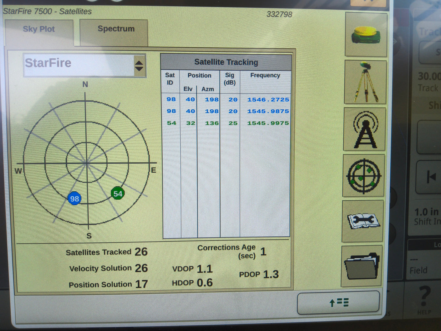 John Deere StarFire™ 7500 Universal GPS Receiver