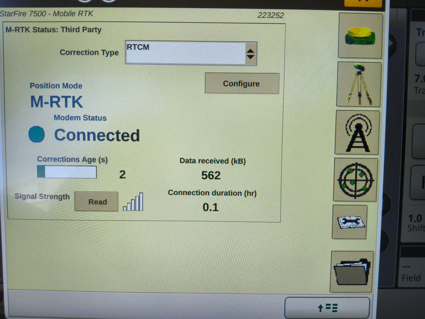 John Deere StarFire™ 7500 Universal GPS Receiver