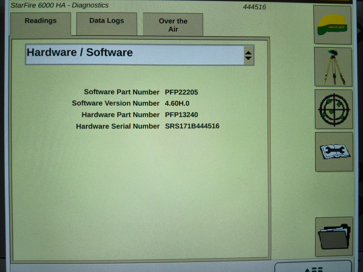 John Deere StarFire™ 6000 GPS Receiver