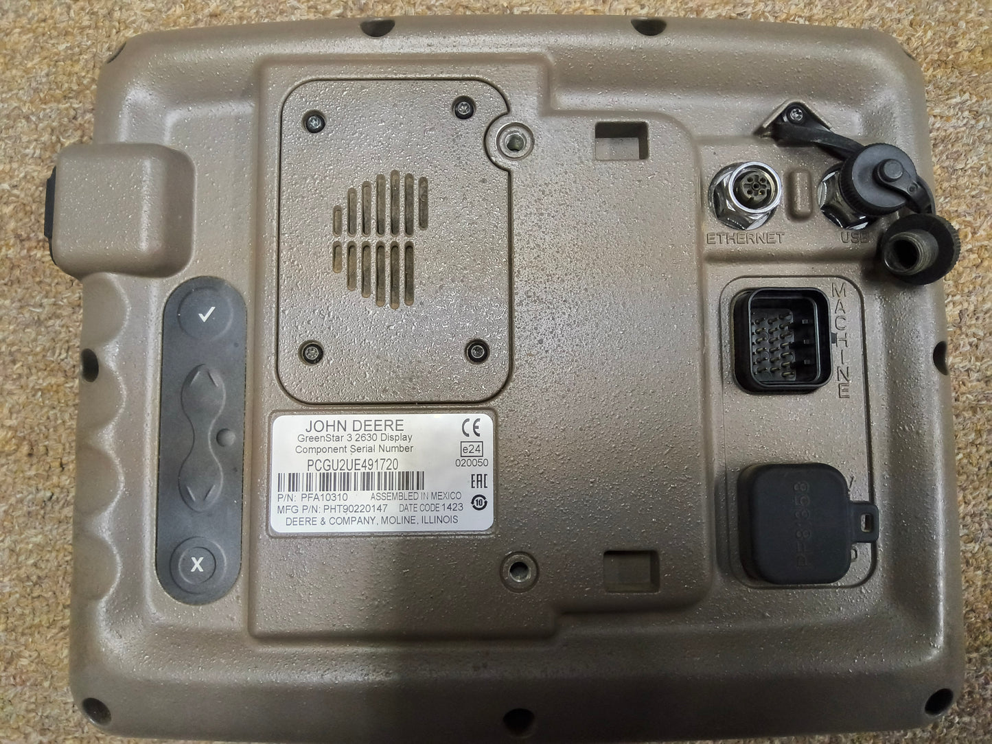 John Deere GreenStar™ GS3 2630 Display