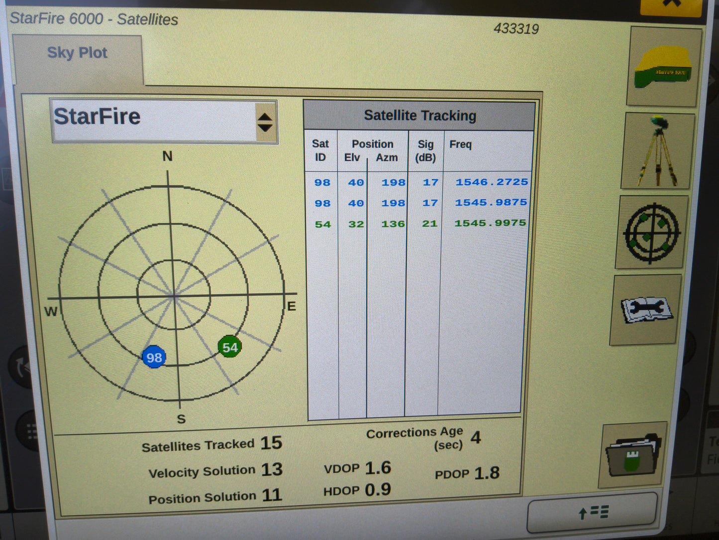 John Deere StarFire™ 6000 GPS Receiver