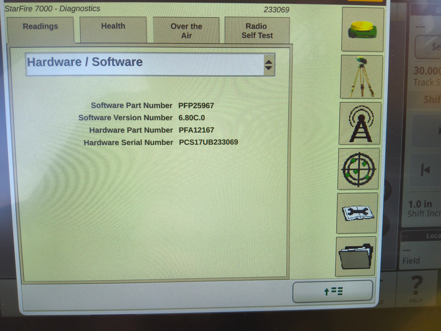 John Deere StarFire™ 7000 Universal GPS Receiver