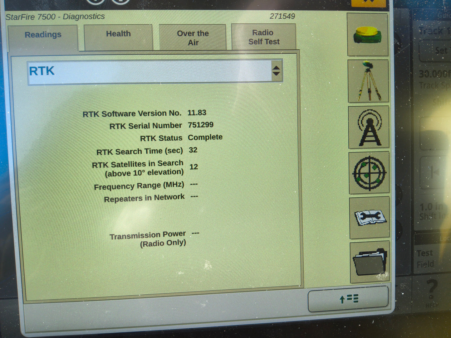 John Deere StarFire™ 7500 Universal GPS Receiver