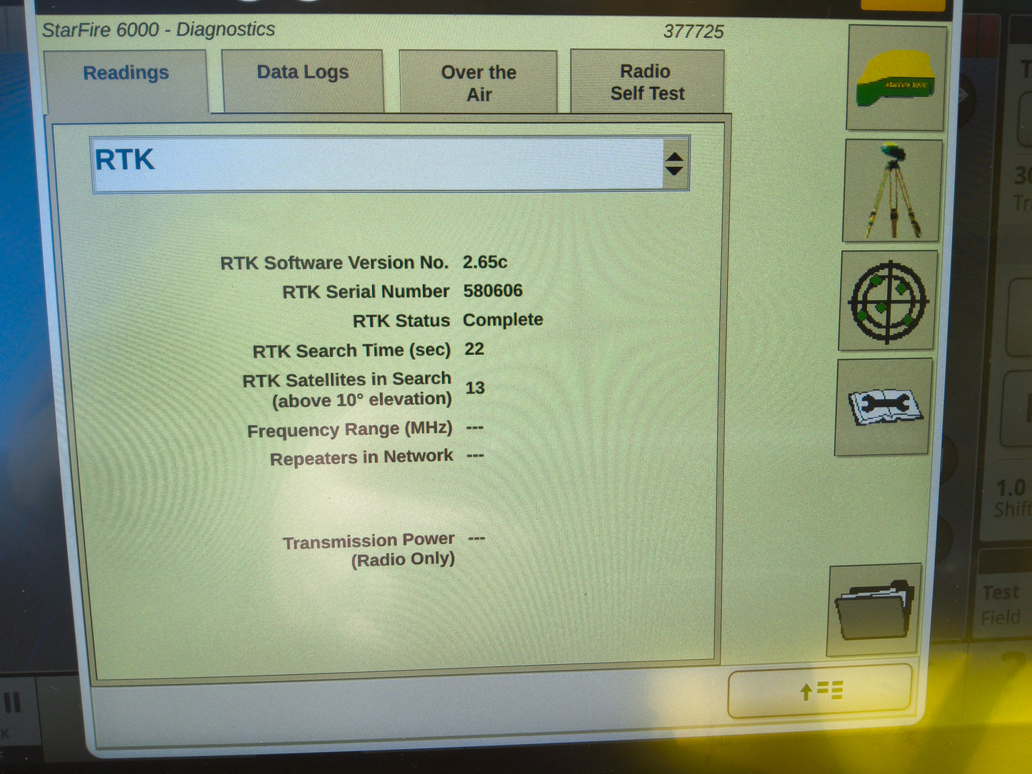 John Deere StarFire™ 6000 GPS Receiver