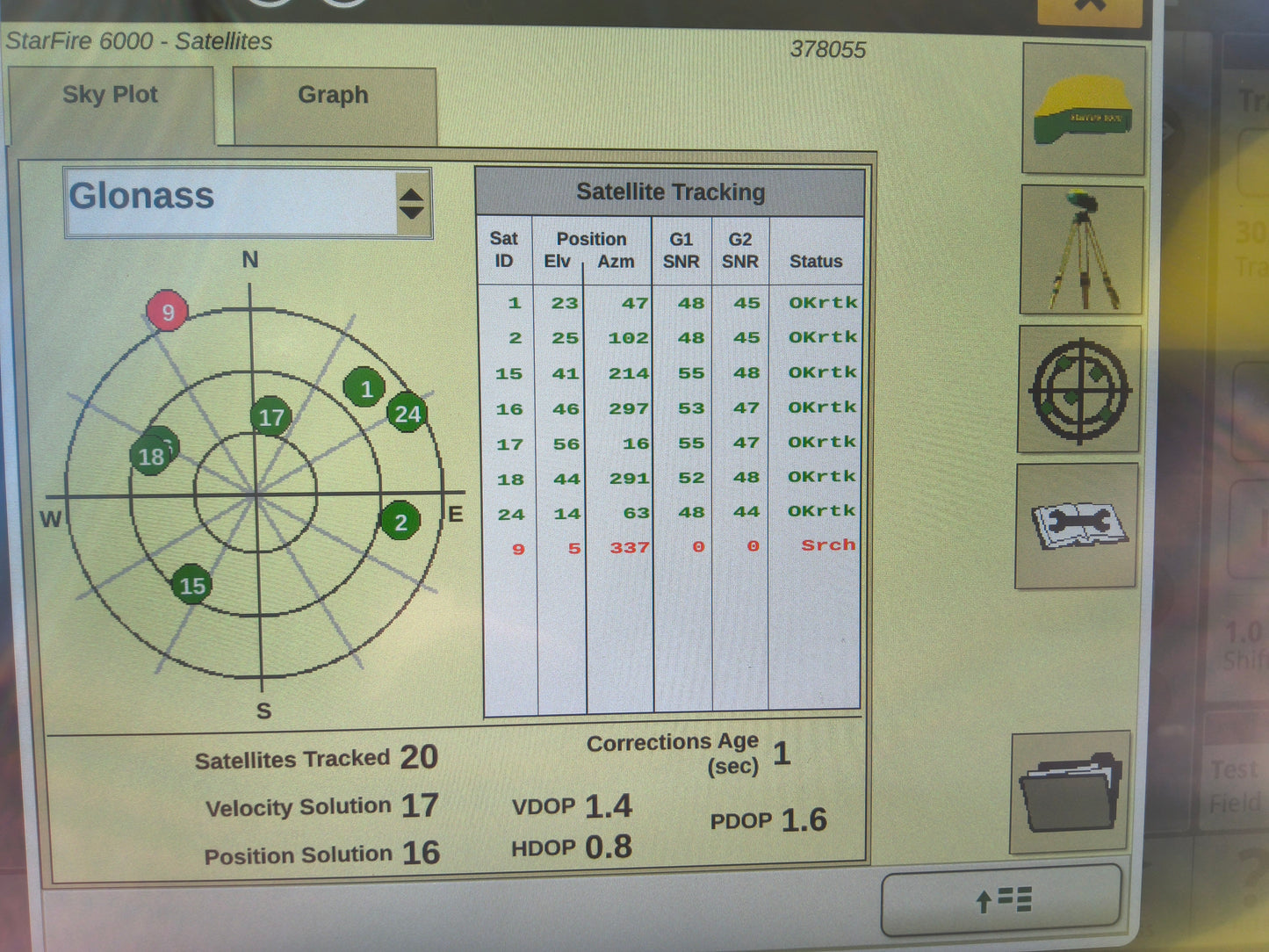 John Deere StarFire™ 6000 GPS Receiver