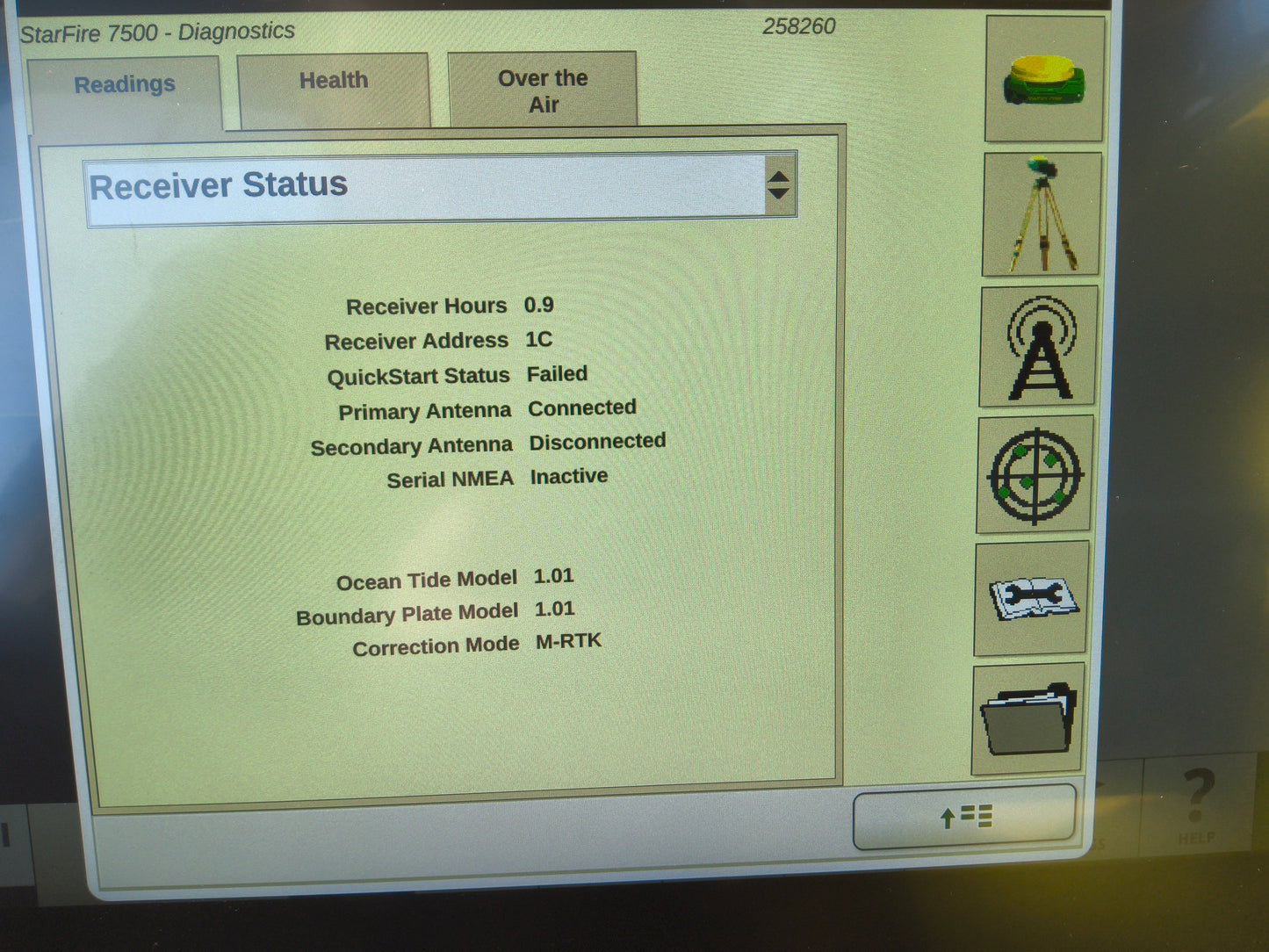 John Deere StarFire™ 7500 Universal GPS Receiver