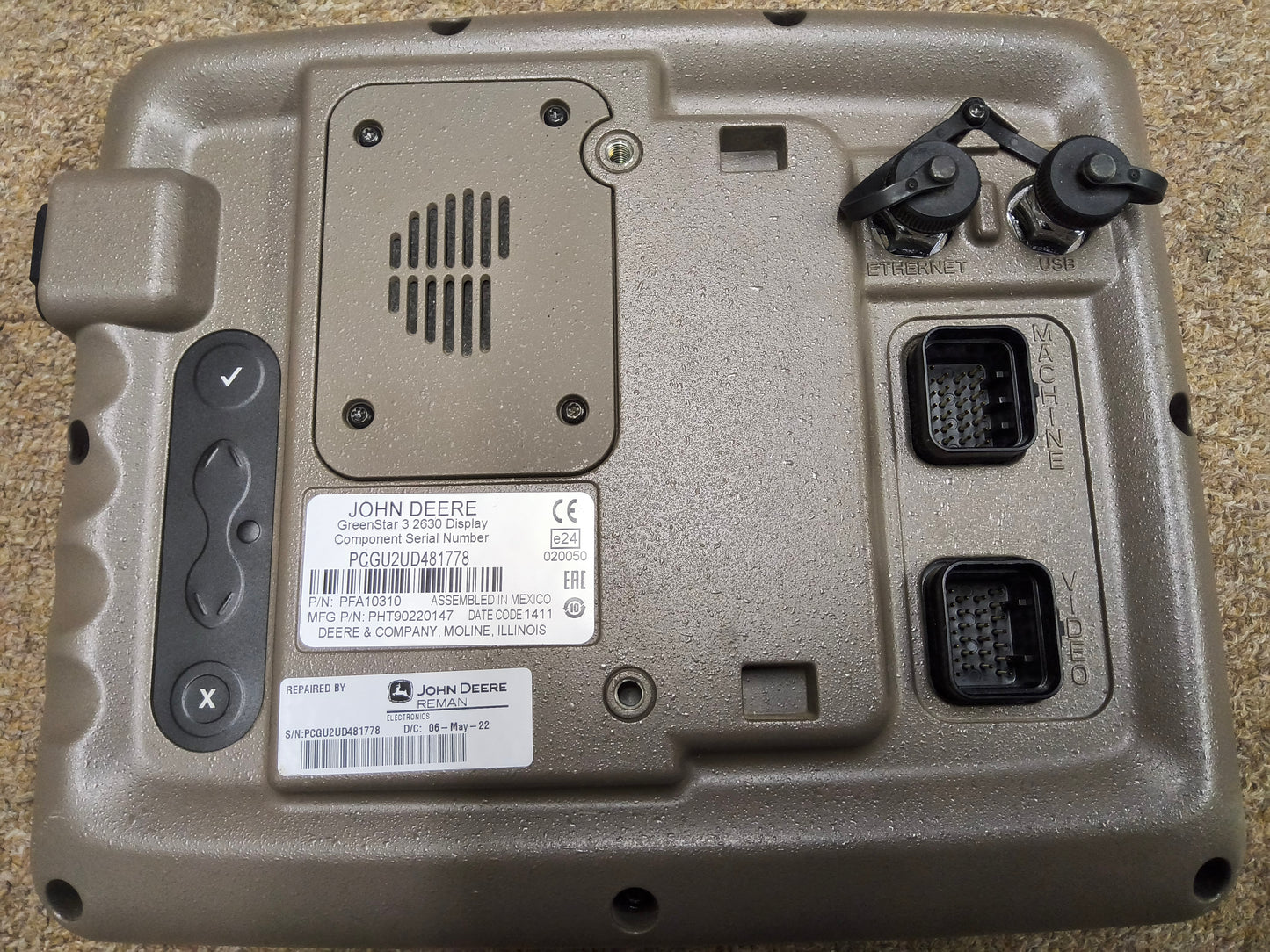 John Deere GreenStar™ GS3 2630 Display