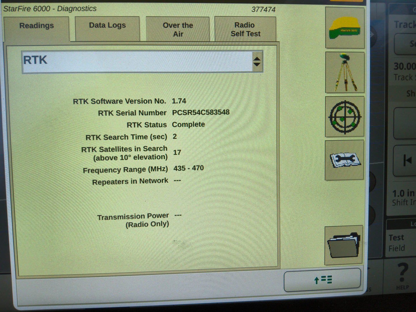 John Deere StarFire™ 6000 GPS Receiver