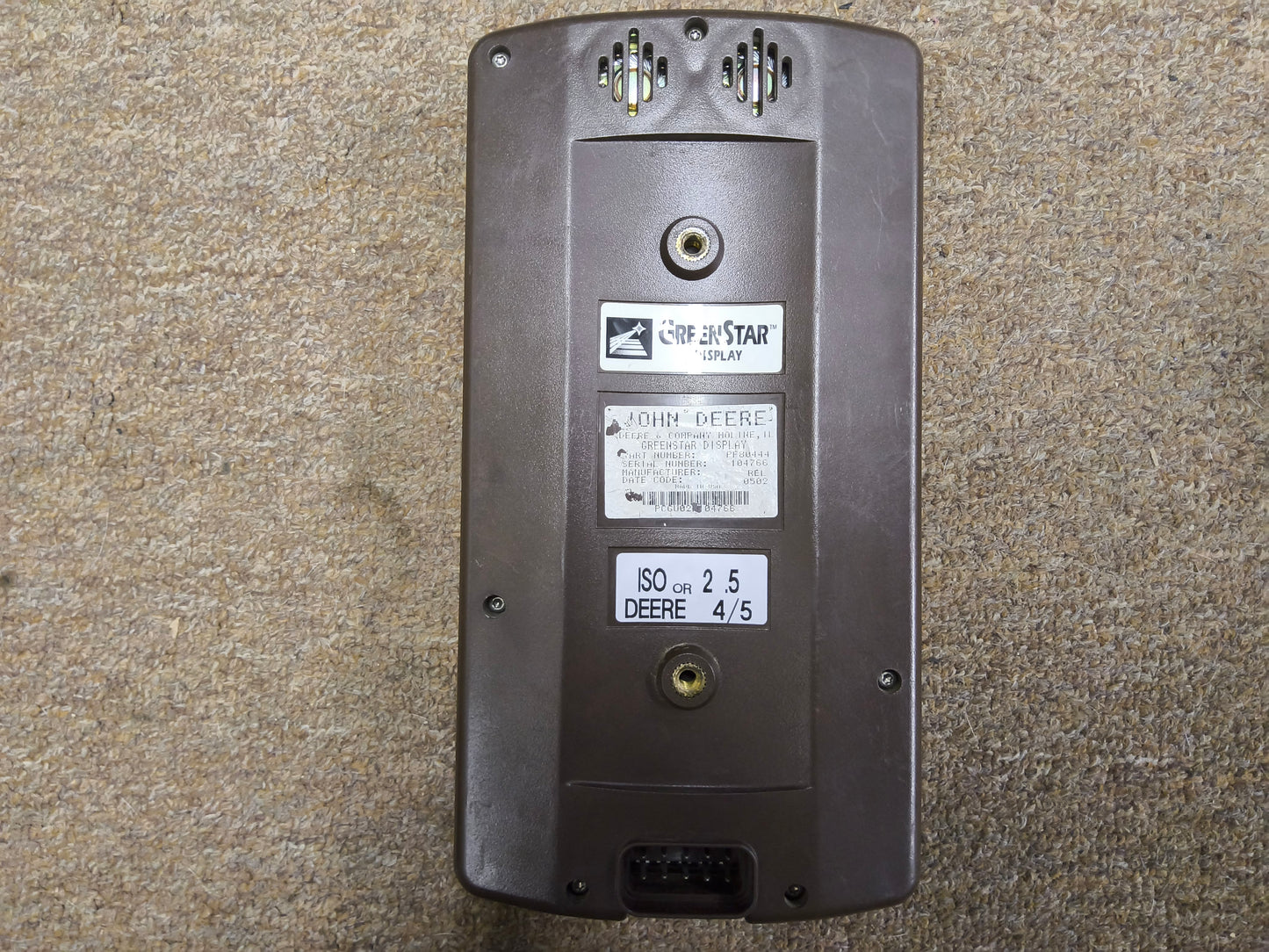 John Deere Original GreenStar™ Display (GSD4 / BrownBox) - Key Cards Mobile Processors etc