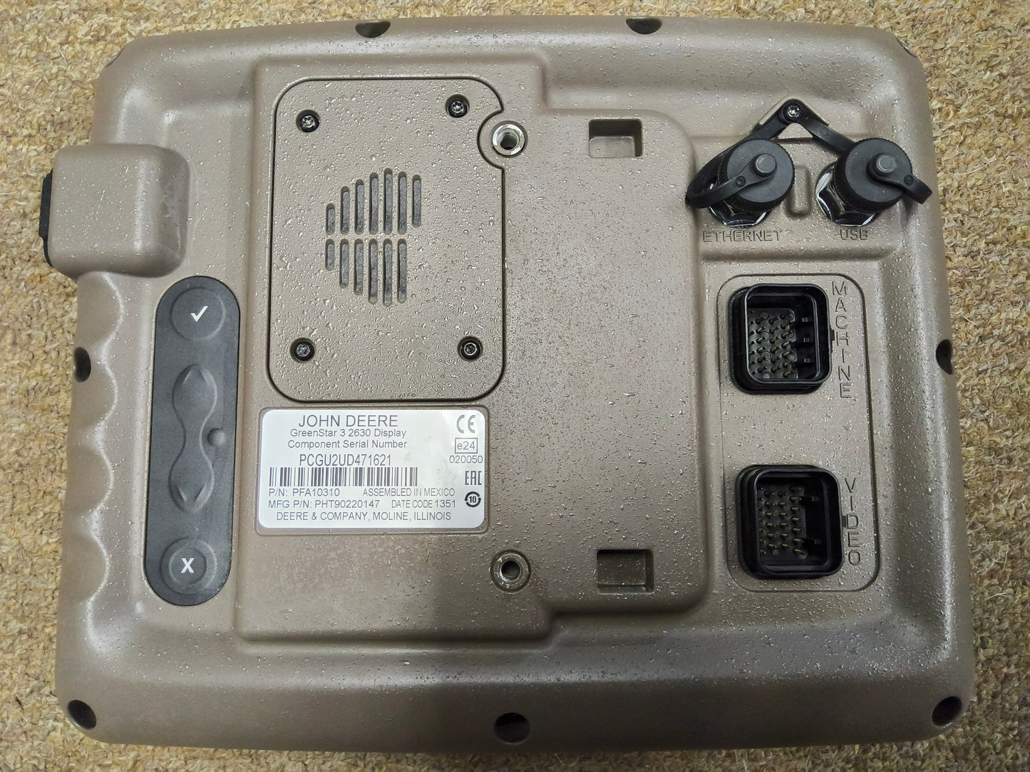 John Deere GreenStar™ GS3 2630 Display