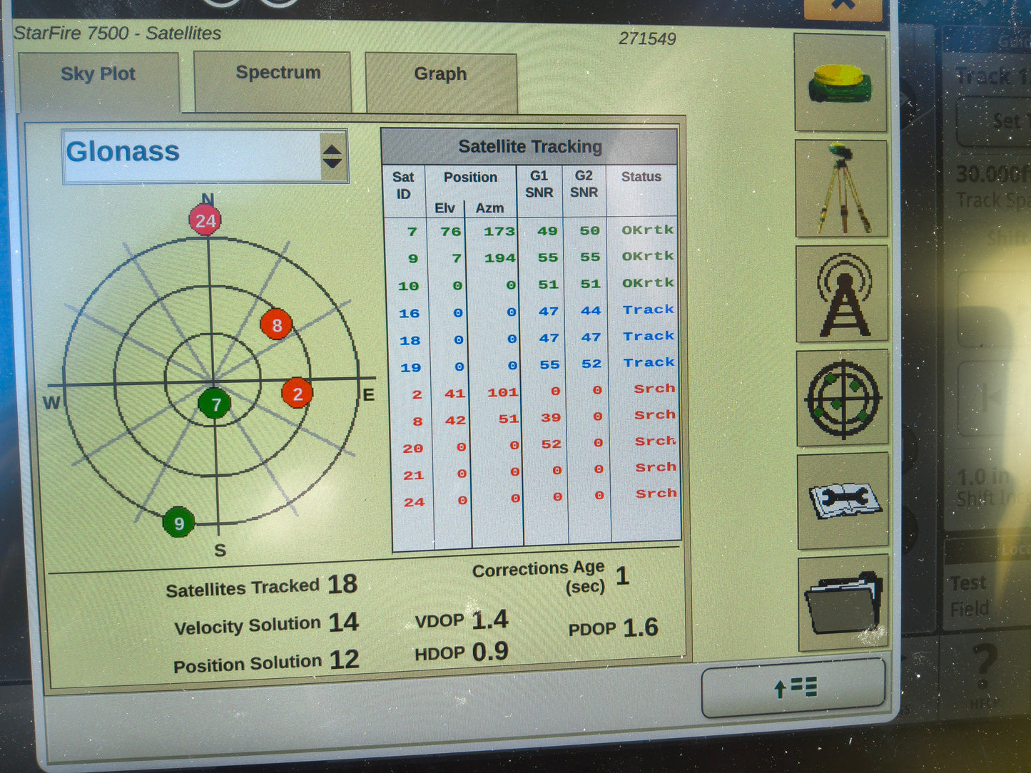 John Deere StarFire™ 7500 Universal GPS Receiver