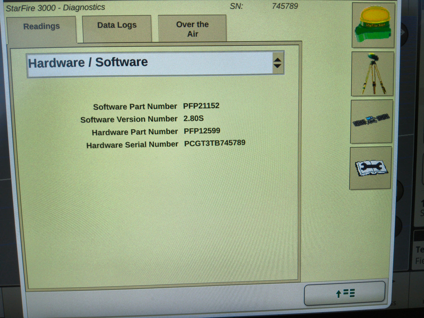John Deere StarFire™ 3000 GPS Receiver