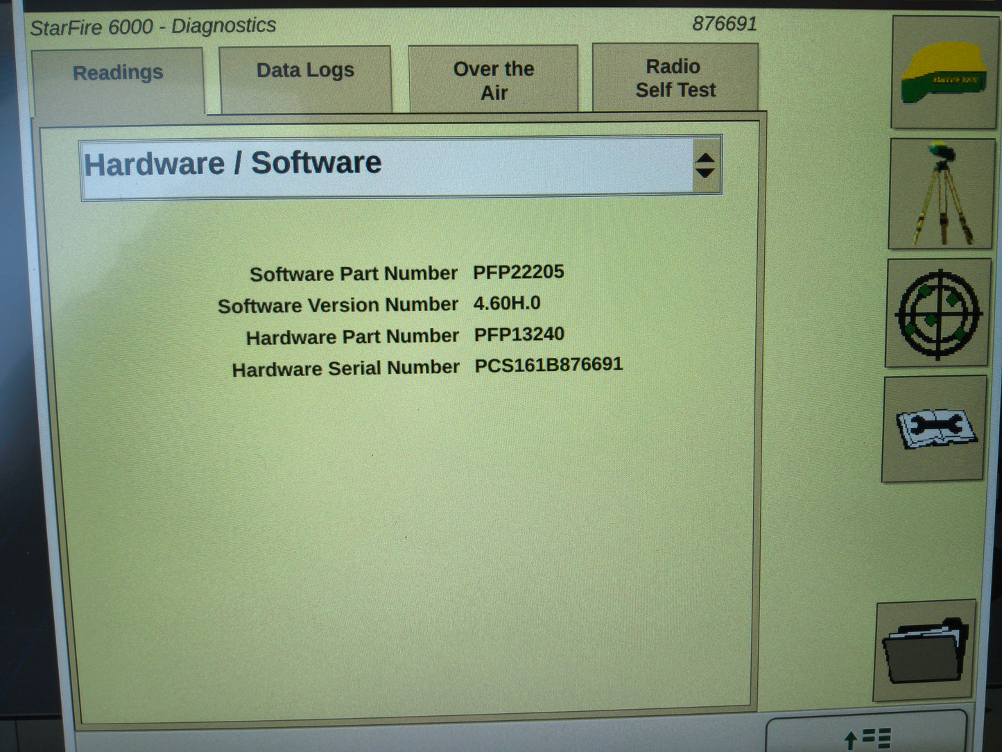 John Deere StarFire™ 6000 GPS Receiver