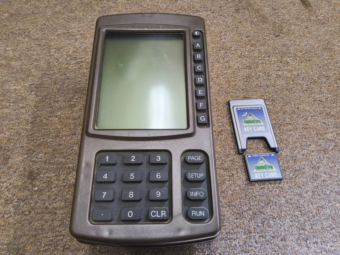 John Deere Original GreenStar™ Display (GSD4 / BrownBox) - Key Cards Mobile Processors etc