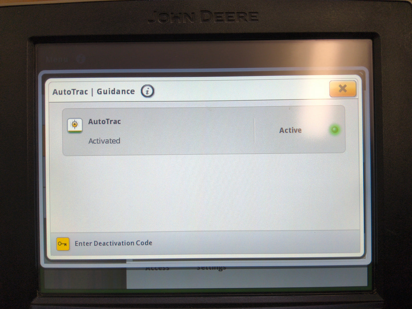 John Deere Gen 4 4640 Display