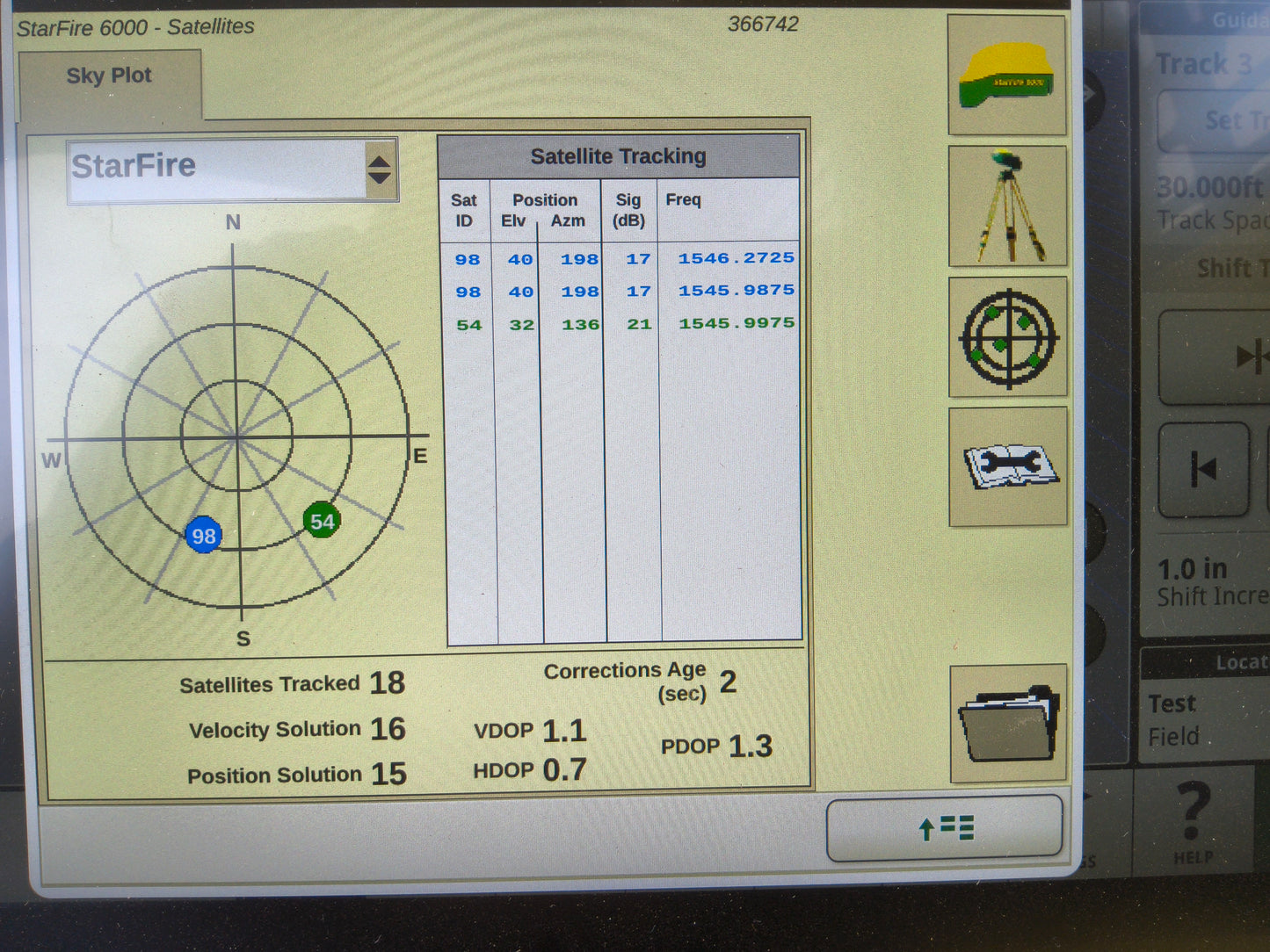 John Deere StarFire™ 6000 GPS Receiver