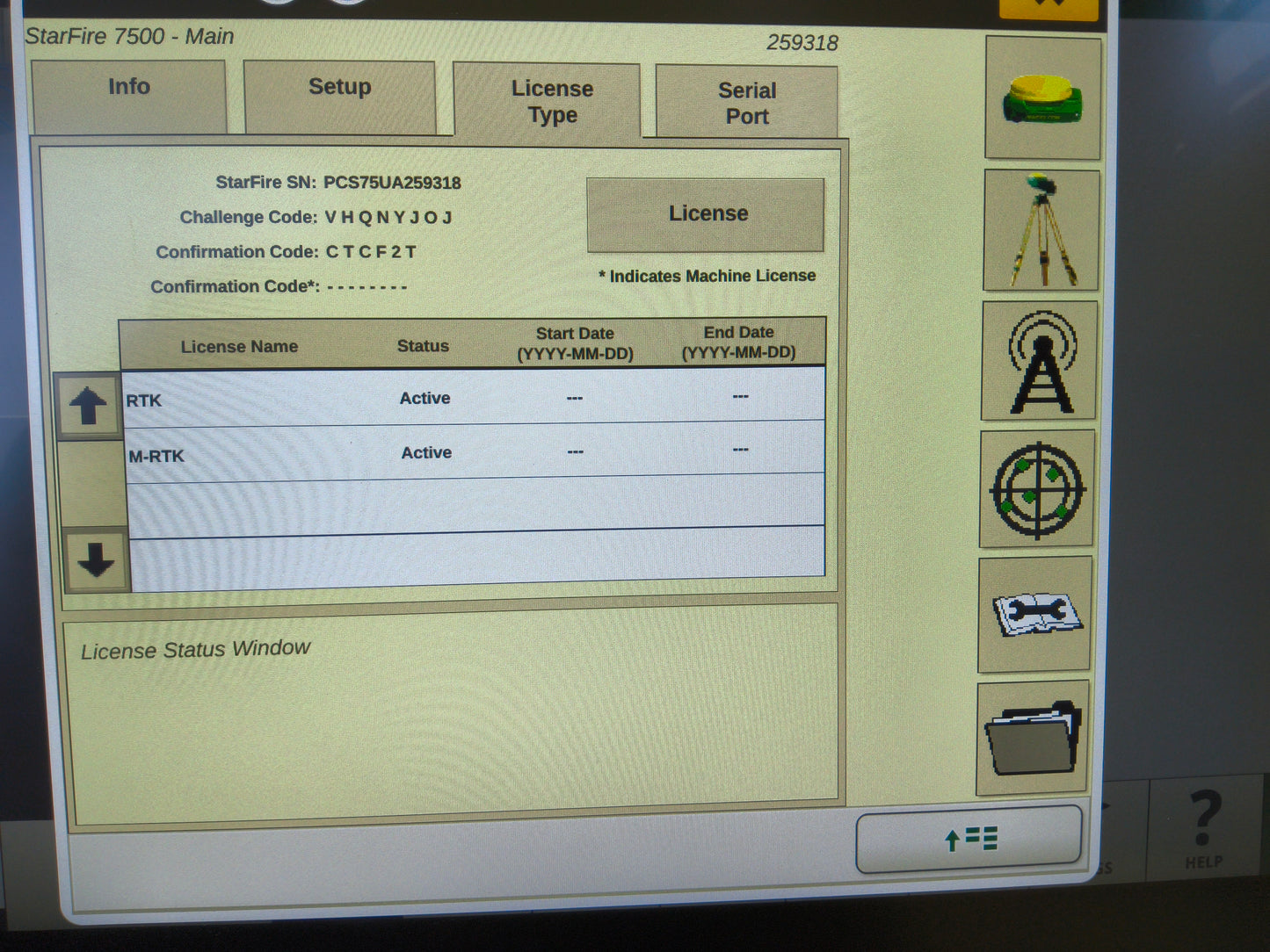 John Deere StarFire™ 7500 Universal GPS Receiver