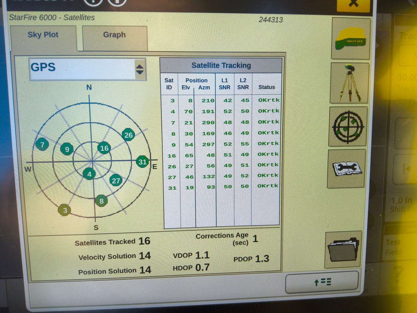 John Deere StarFire™ 6000 GPS Receiver