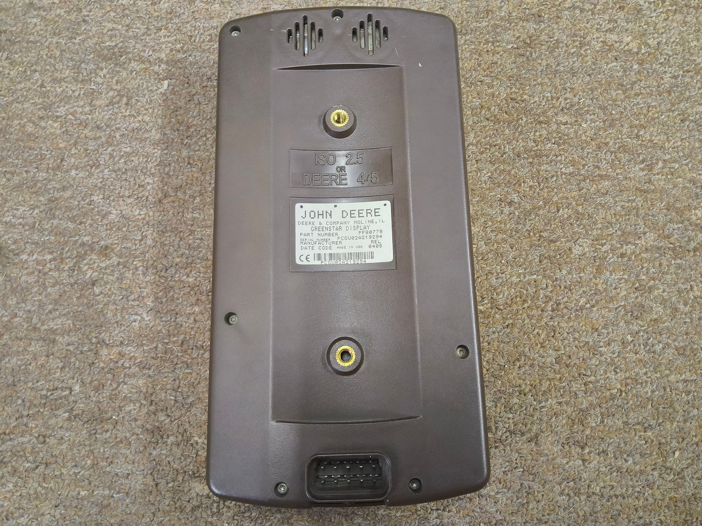 John Deere Original GreenStar™ Display (GSD4 / BrownBox) - Key Cards Mobile Processors etc