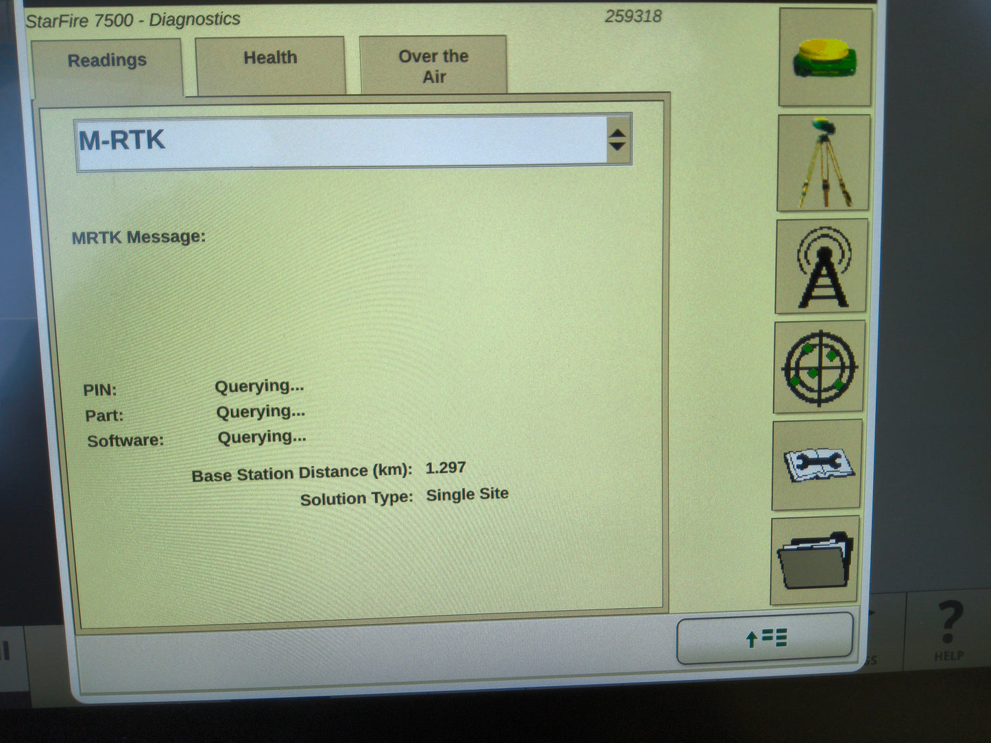 John Deere StarFire™ 7500 Universal GPS Receiver