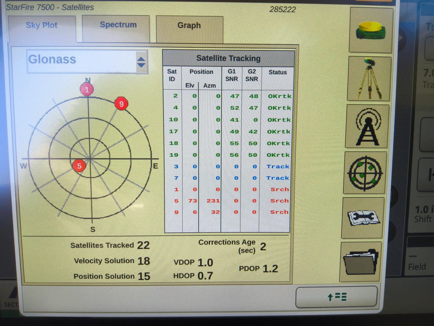 John Deere StarFire™ 7500 Universal GPS Receiver