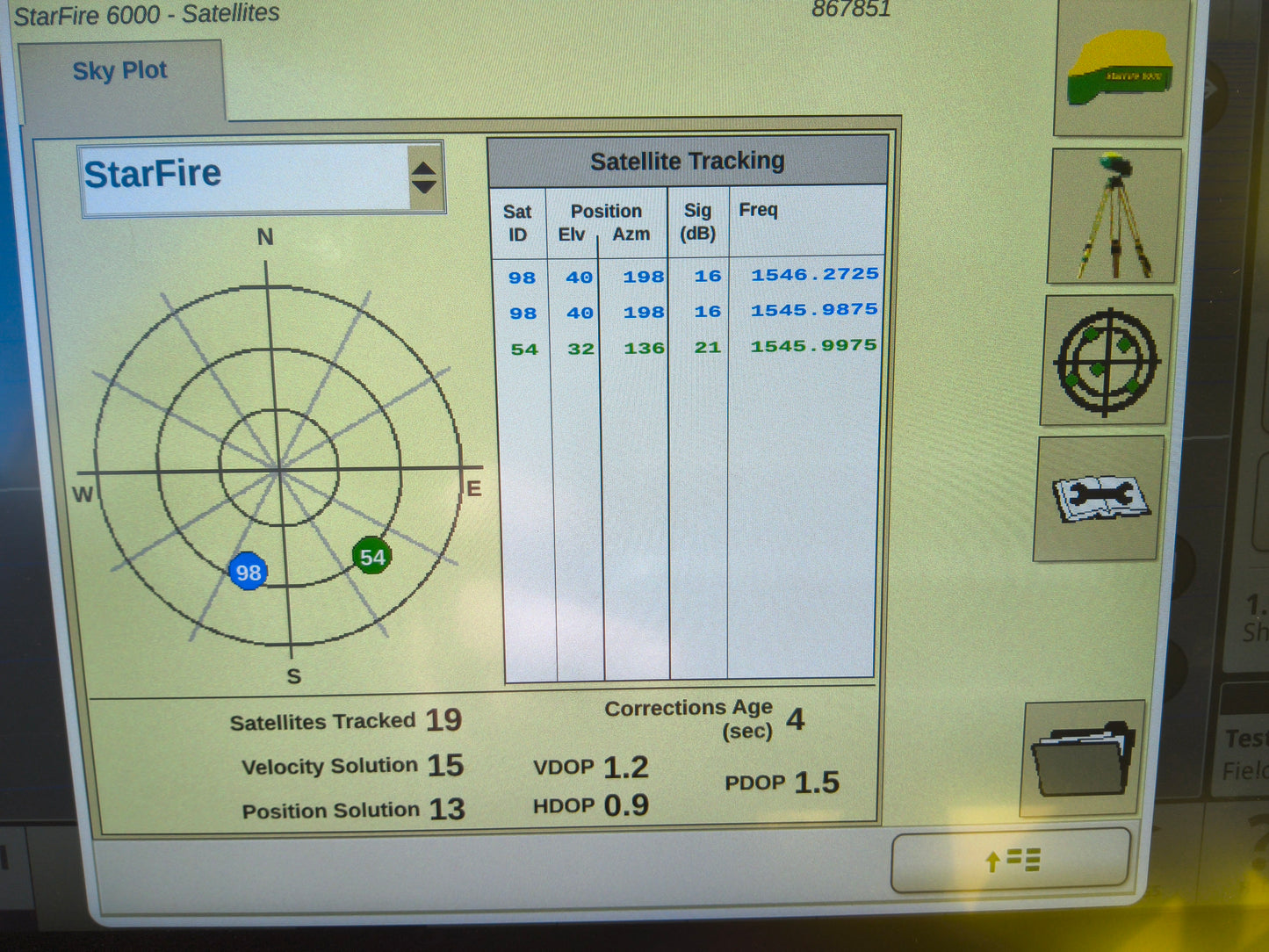 John Deere StarFire™ 6000 GPS Receiver
