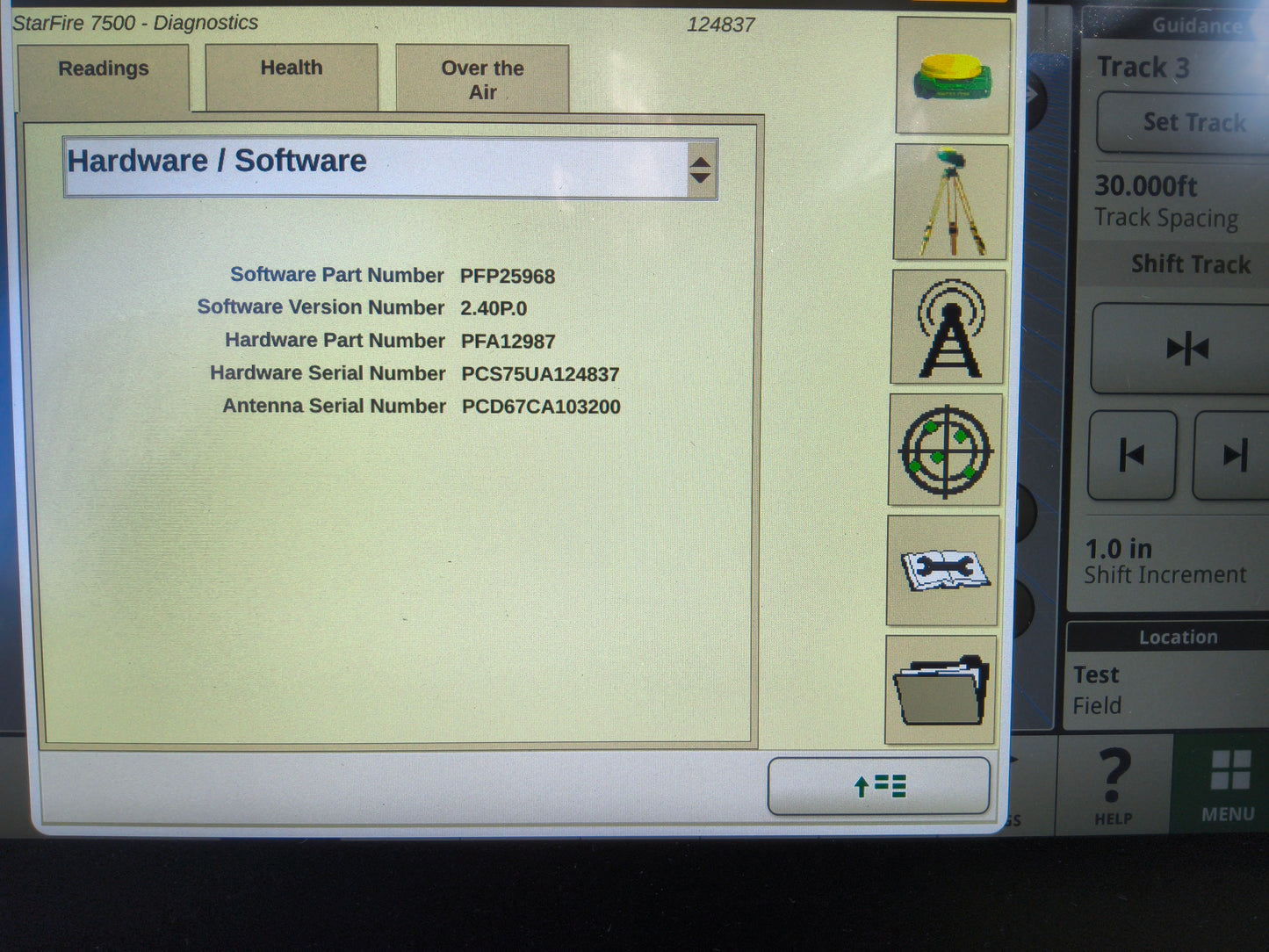 John Deere StarFire™ 7500 Universal GPS Receiver