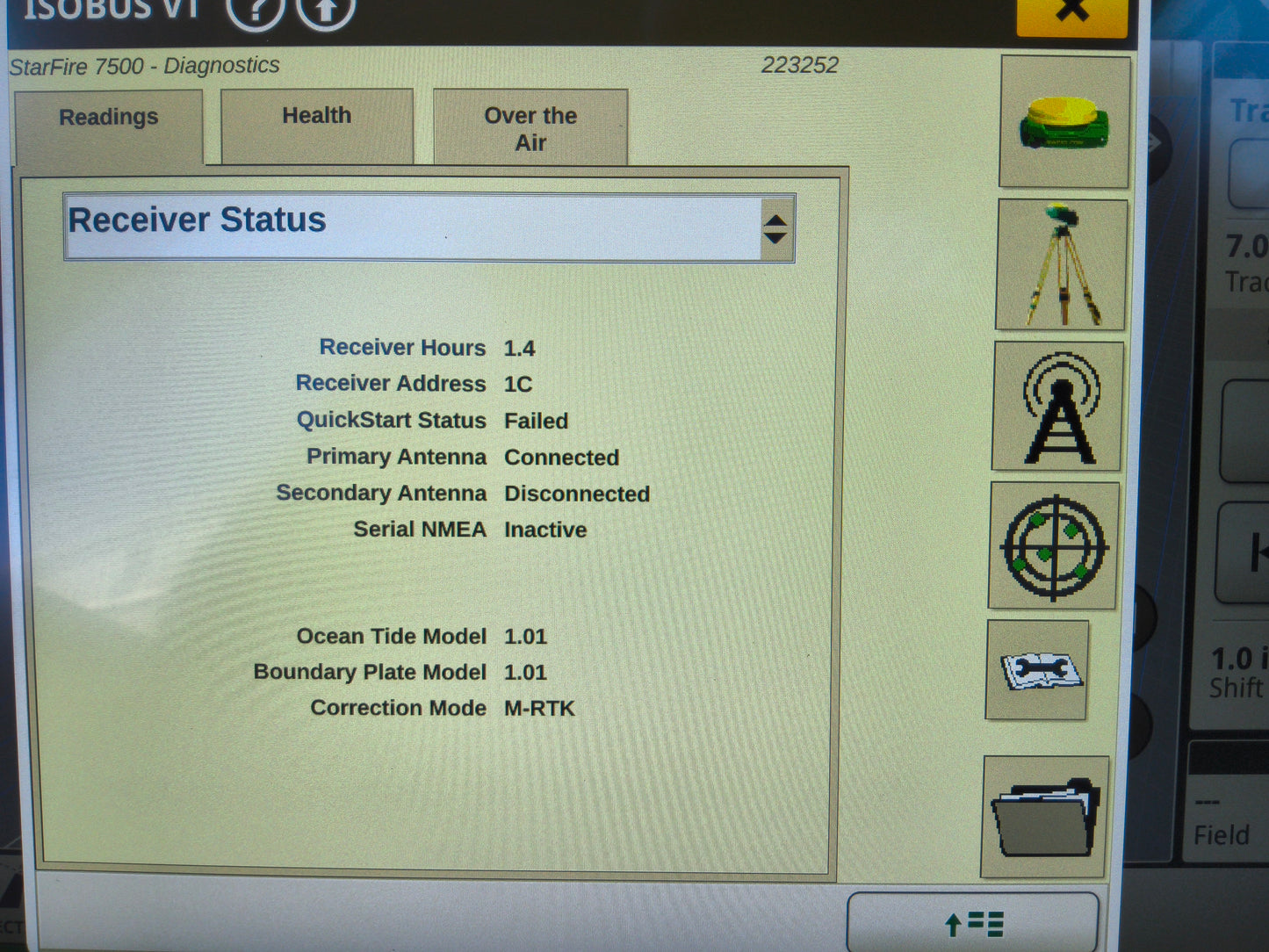 John Deere StarFire™ 7500 Universal GPS Receiver