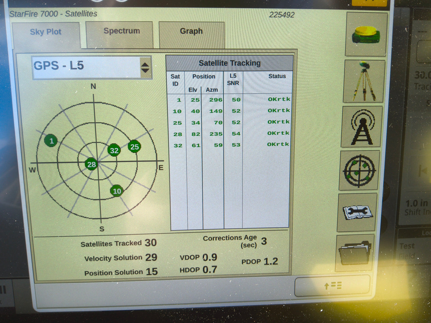 John Deere StarFire™ 7000 Universal GPS Receiver