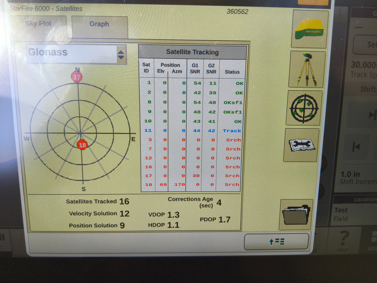 John Deere StarFire™ 6000 GPS Receiver