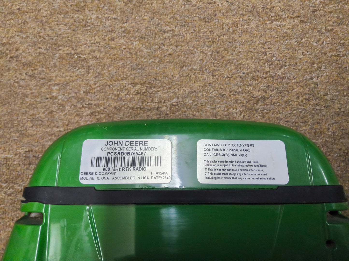 John Deere StarFire™ 7000 Universal GPS Receiver