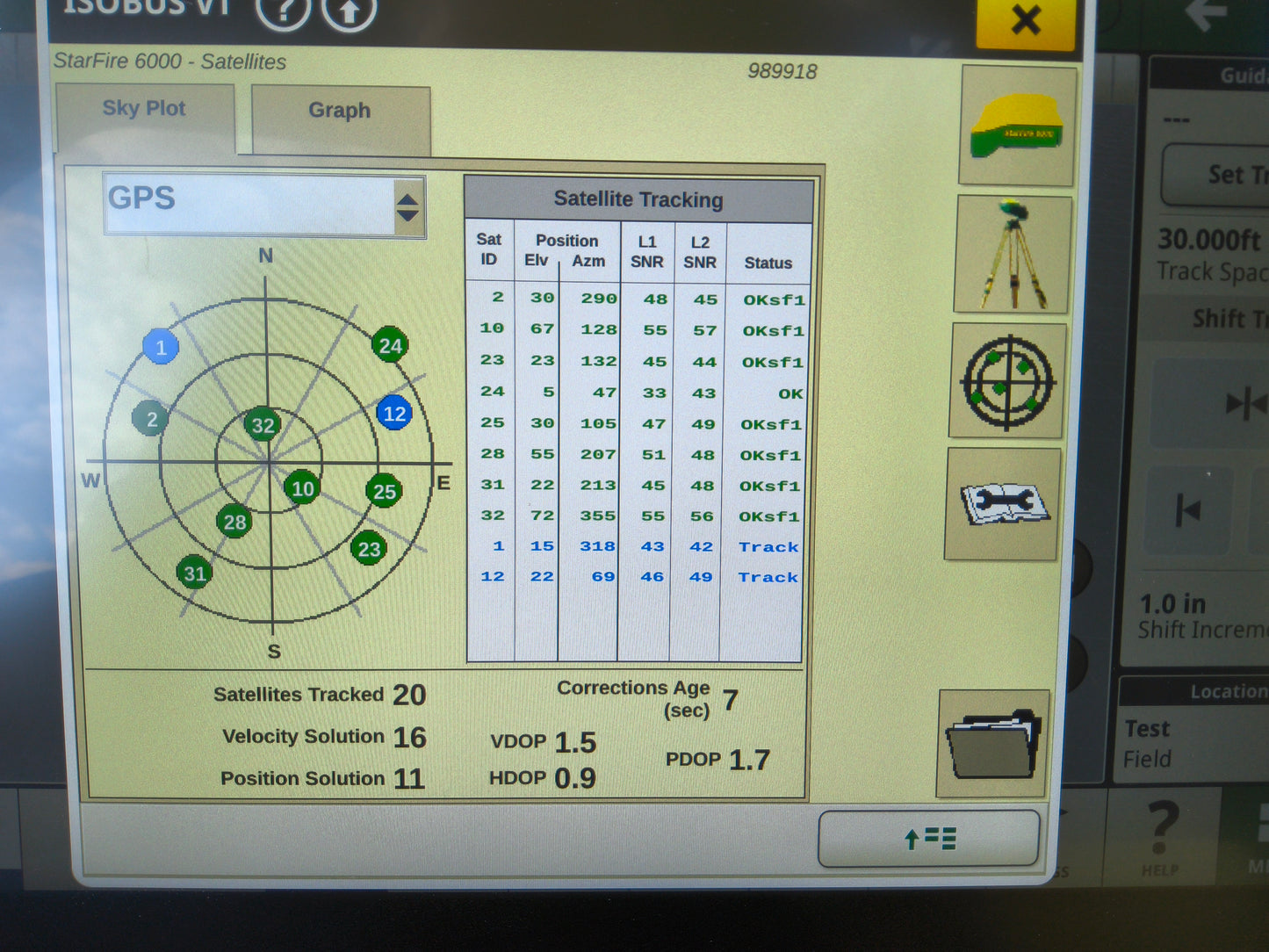John Deere StarFire™ 6000 GPS Receiver