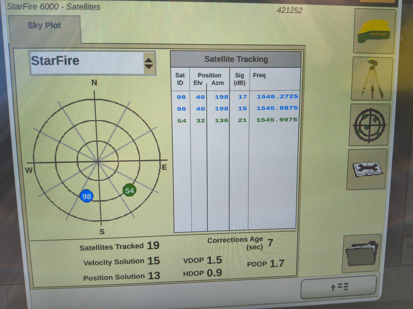 John Deere StarFire™ 6000 GPS Receiver