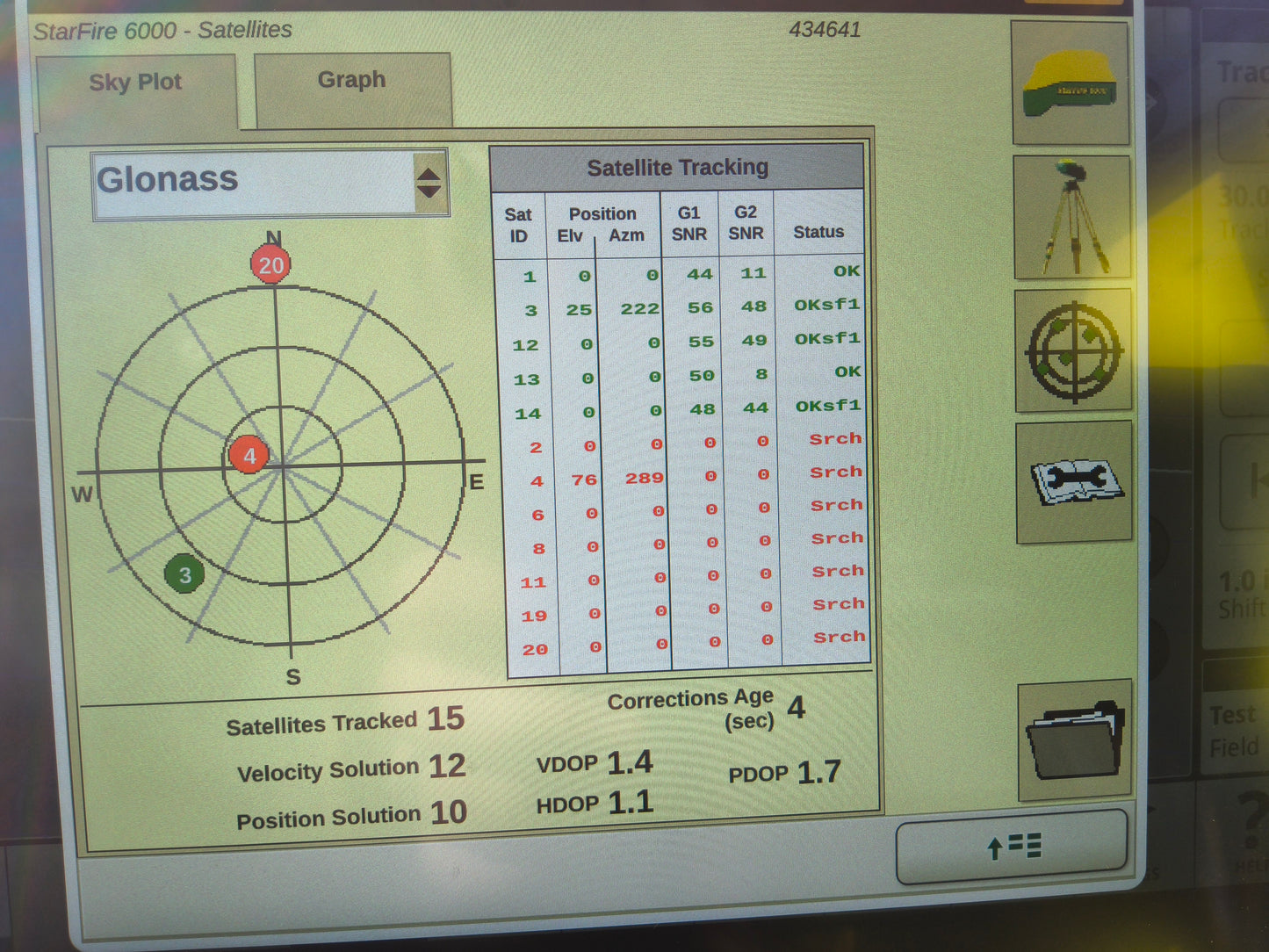 John Deere StarFire™ 6000 GPS Receiver