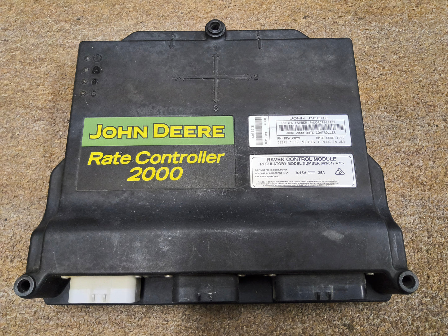 John Deere Rate Controller 2000