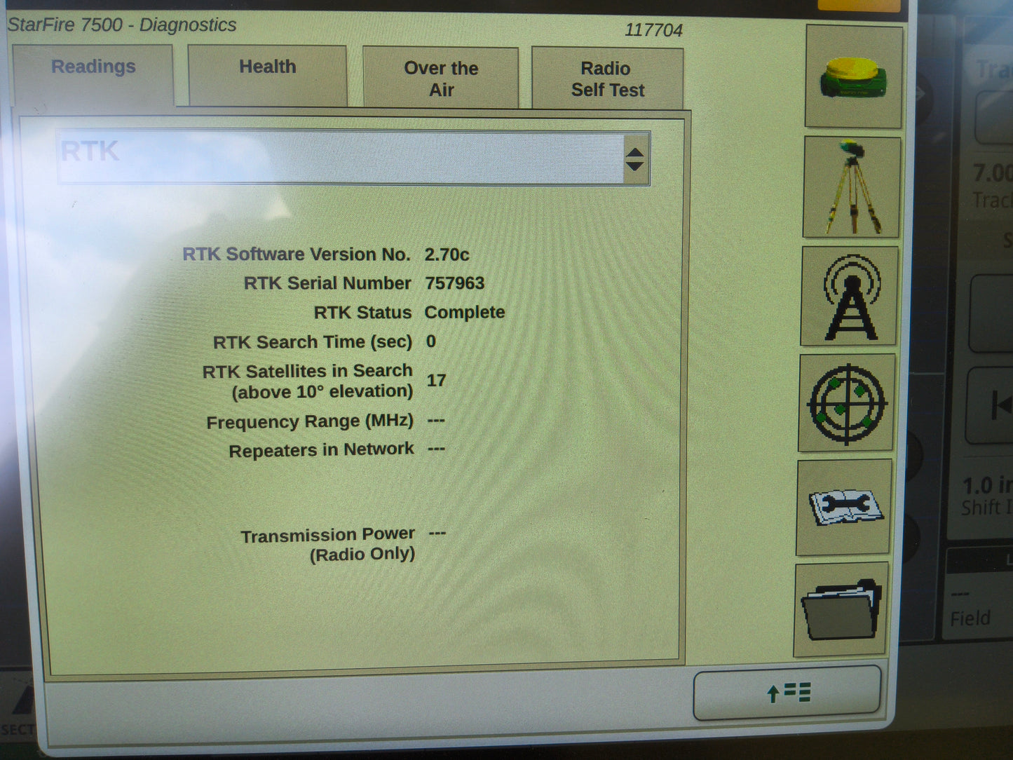 John Deere StarFire™ 7500 Universal GPS Receiver