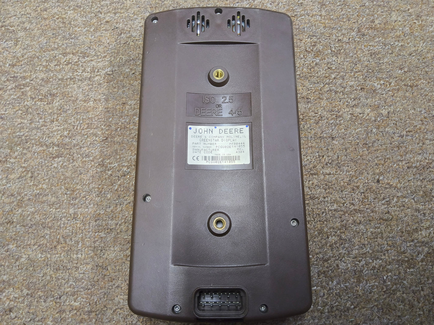 John Deere Original GreenStar™ Display (GSD4 / BrownBox) - Key Cards Mobile Processors etc