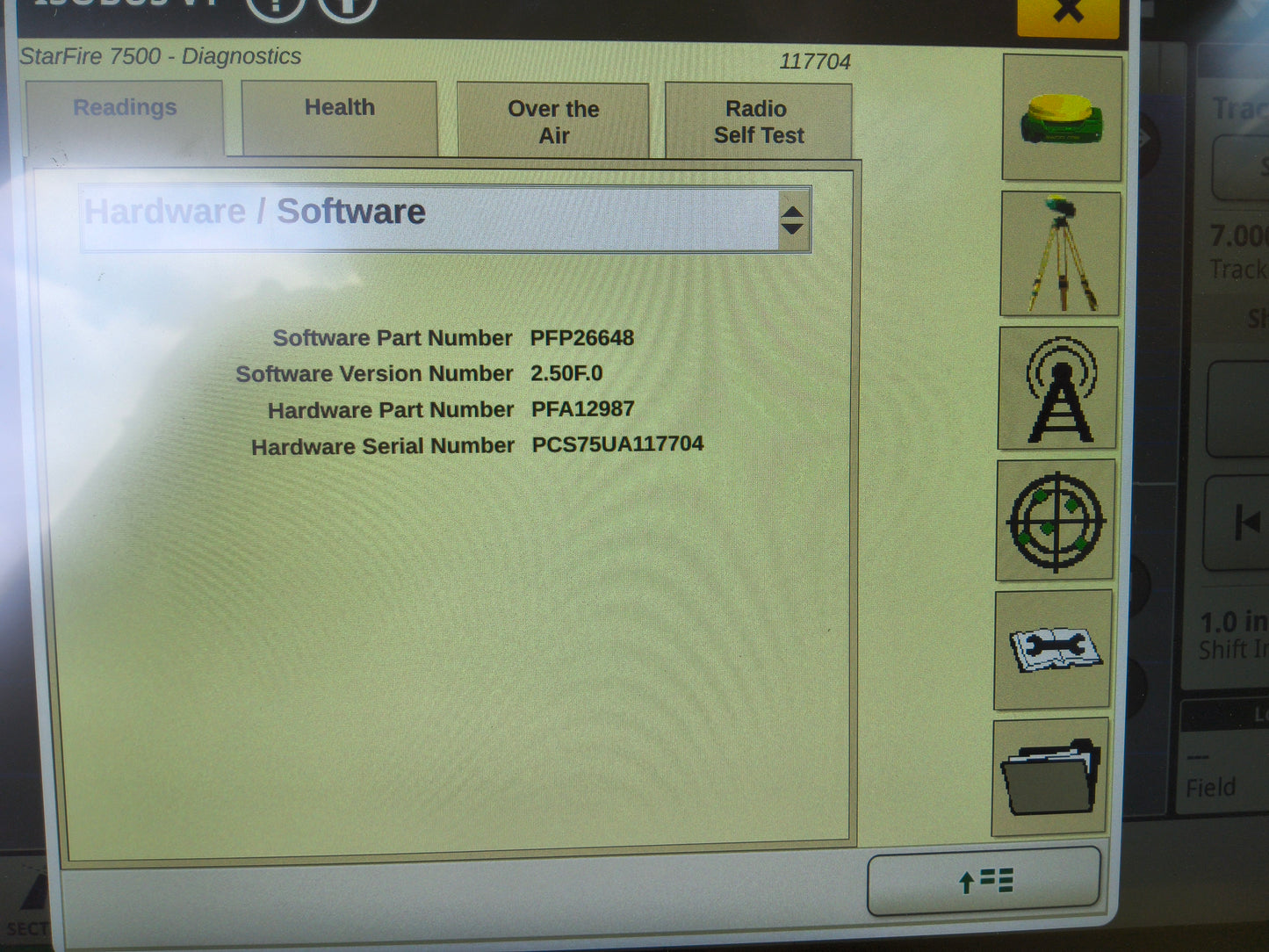 John Deere StarFire™ 7500 Universal GPS Receiver