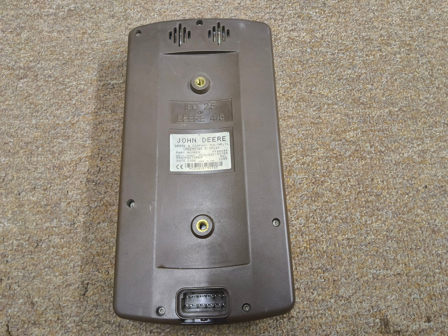 John Deere Original GreenStar™ Display (GSD4 / BrownBox) - Key Cards Mobile Processors etc