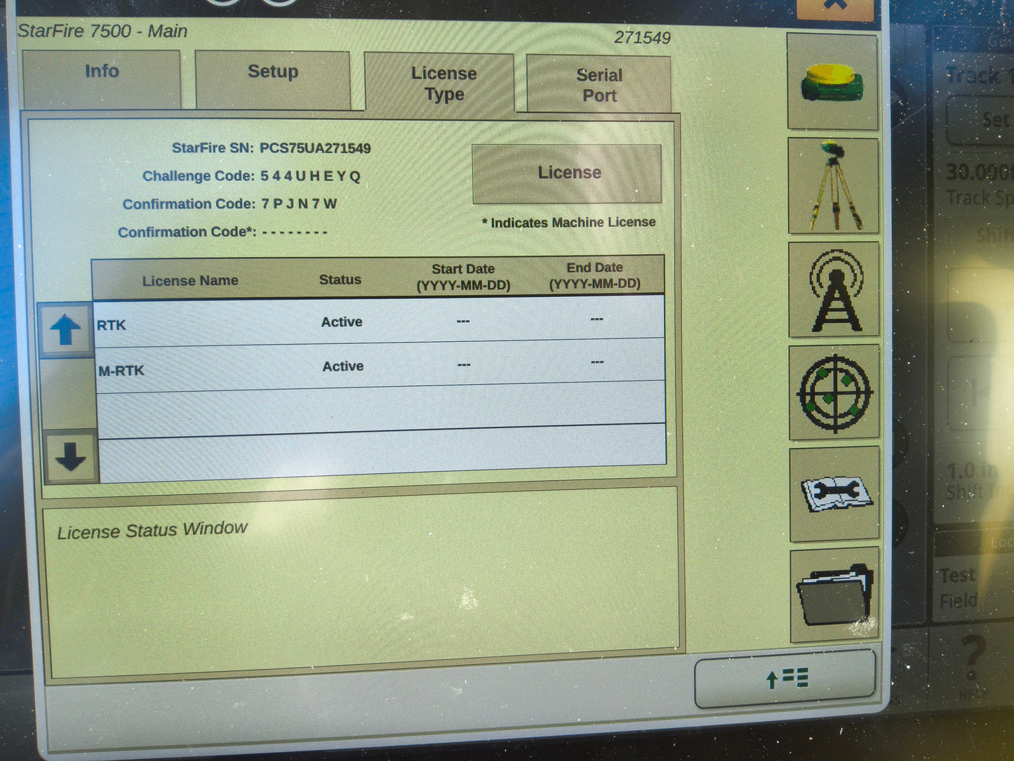 John Deere StarFire™ 7500 Universal GPS Receiver