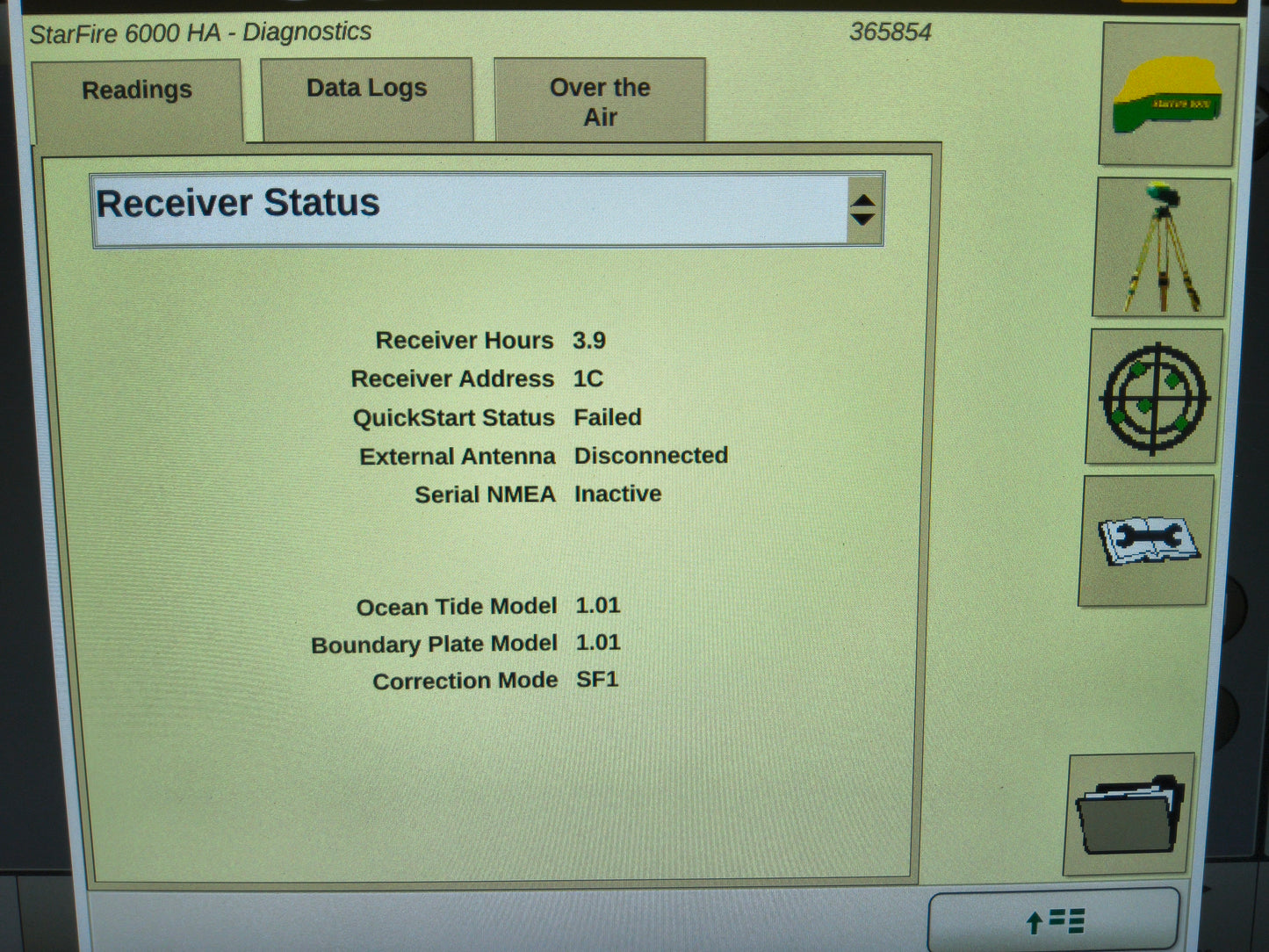 John Deere StarFire™ 6000 GPS Receiver