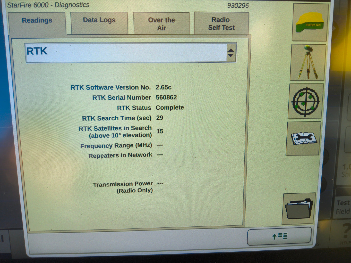 John Deere StarFire™ 6000 GPS Receiver