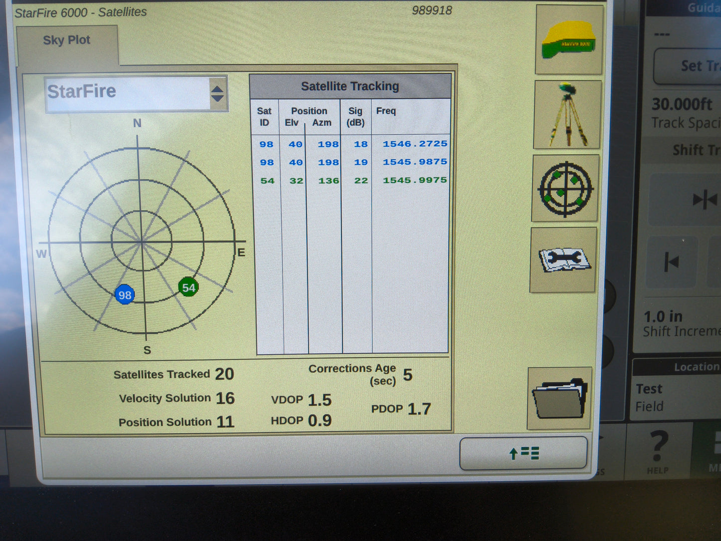 John Deere StarFire™ 6000 GPS Receiver