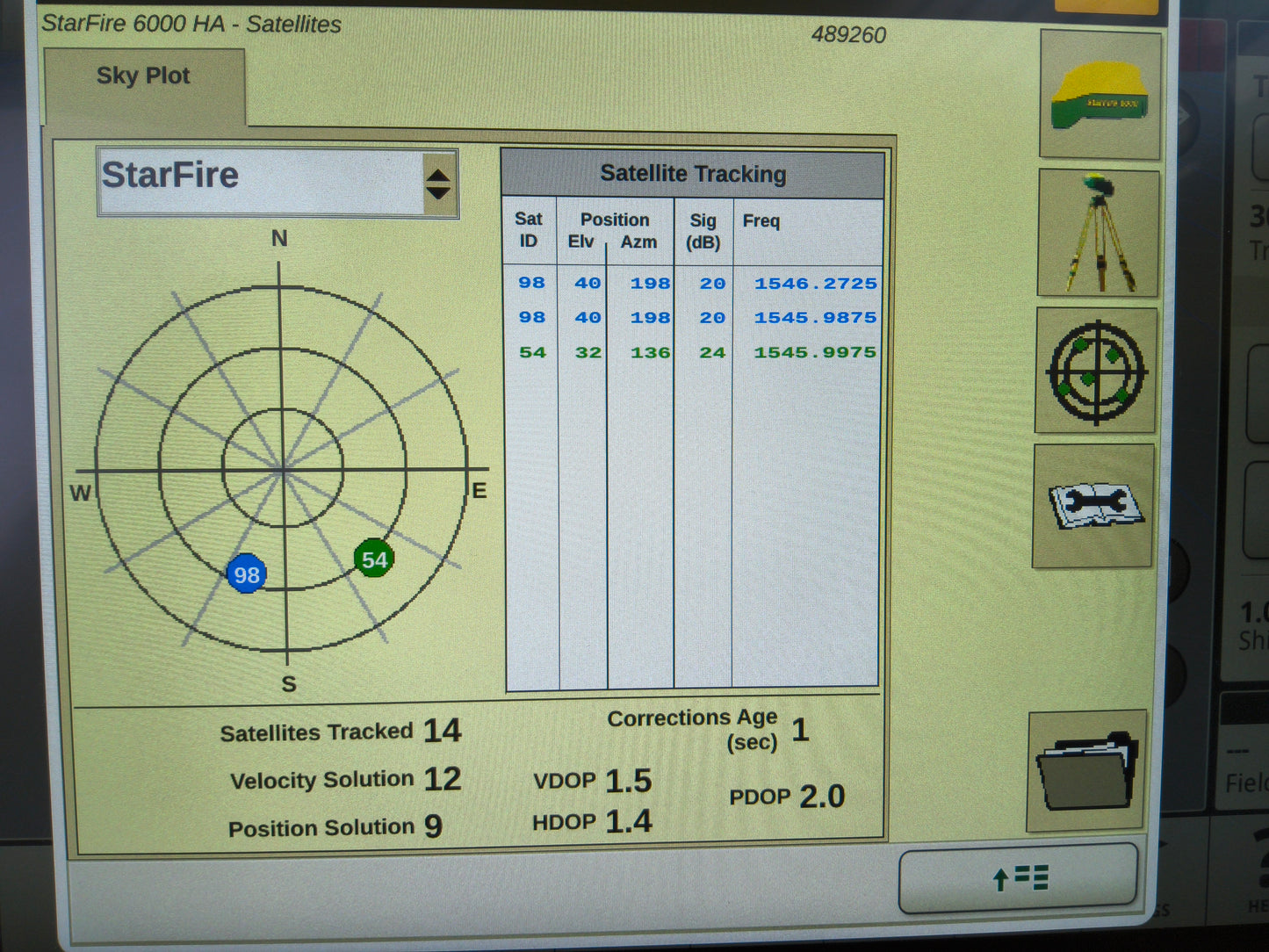 John Deere StarFire™ 6000 GPS Receiver