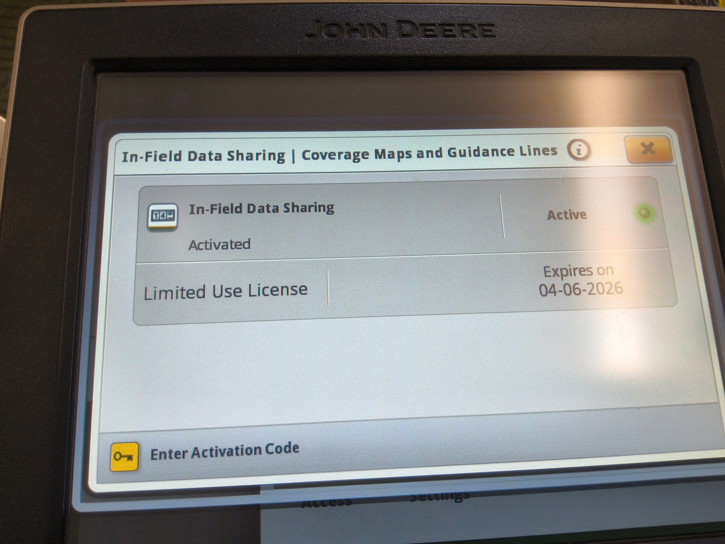 John Deere Gen 4 4640 Display