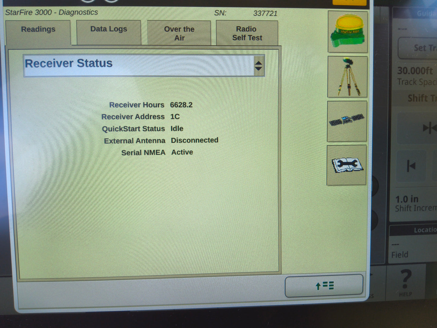 John Deere StarFire™ 3000 GPS Receiver