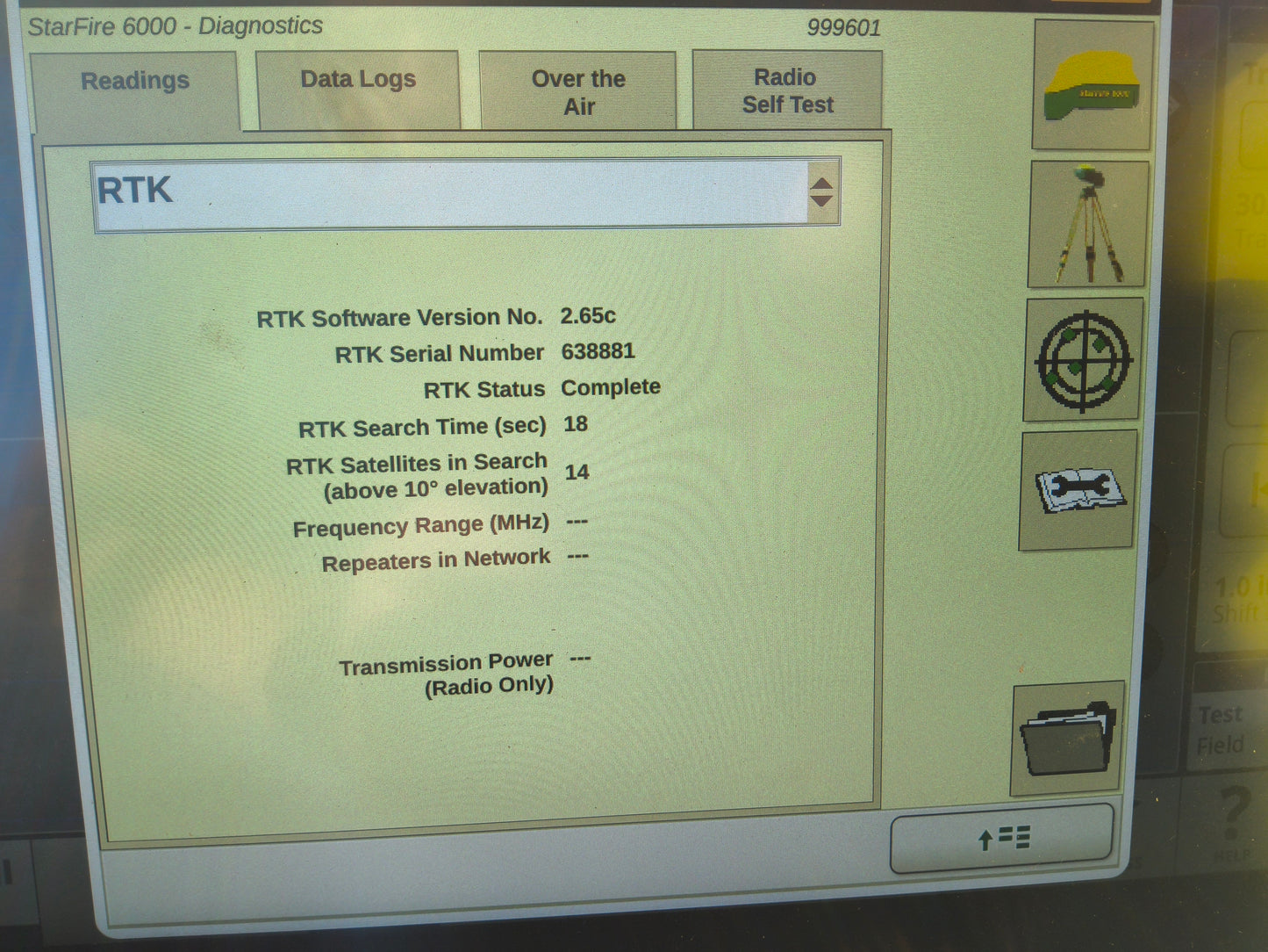 John Deere StarFire™ 6000 GPS Receiver