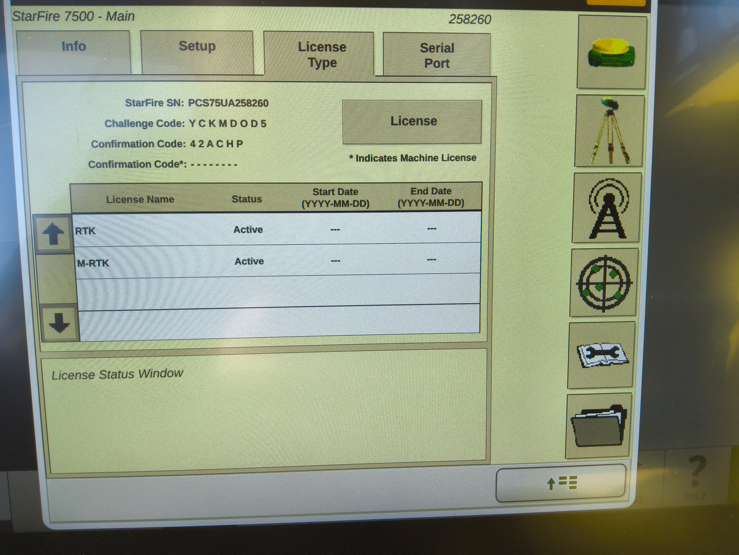 John Deere StarFire™ 7500 Universal GPS Receiver